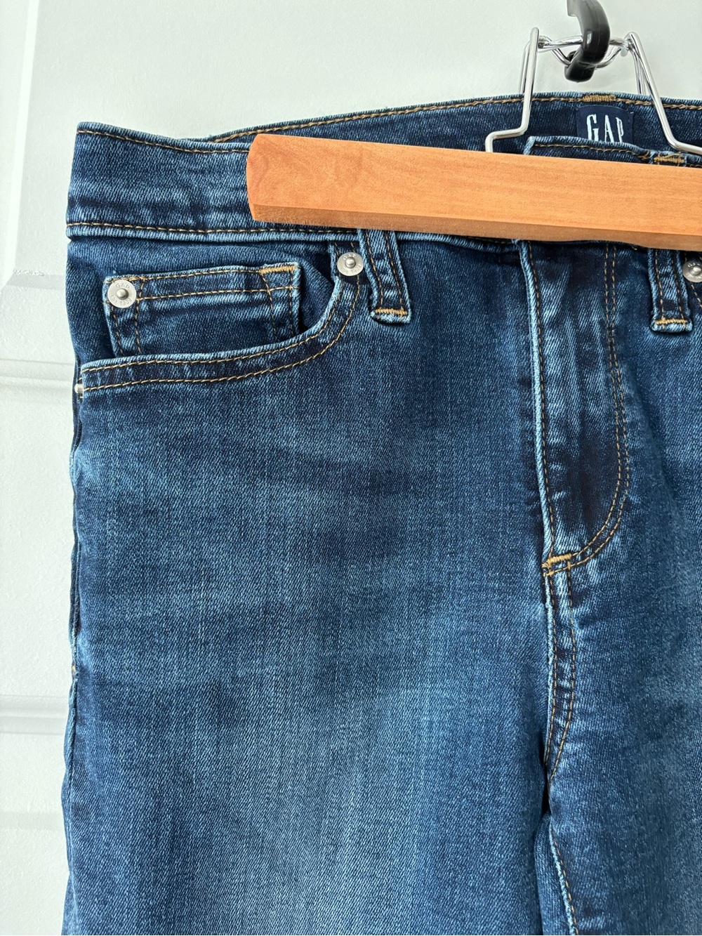 Gap Size 27 Regular True Skinny Blue Jeans - Picture 3 of 8
